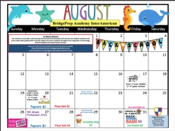 August Calendar